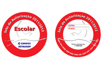 Após vistoria da Ciretran, EMDEC inicia selagem de veículos do transporte escolar