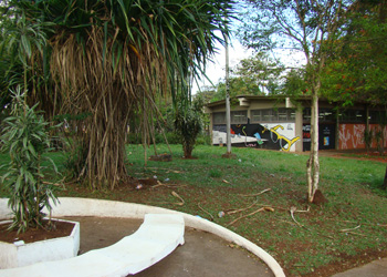 Praça de Campinas abriga acervo de livros