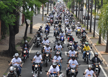 Passeio de Motos reúne cerca de 500 pessoas