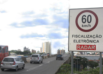Confira a posição dos radares portáteis entre os dias 11 e 17 de agosto