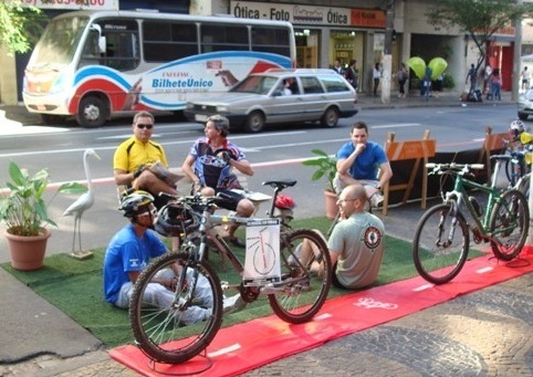 Semana de Trânsito tem intervenção de ciclistas ‘Vaga Viva’, na segunda, dia 17