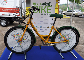 Campinas ganha serviço de transporte por bikes