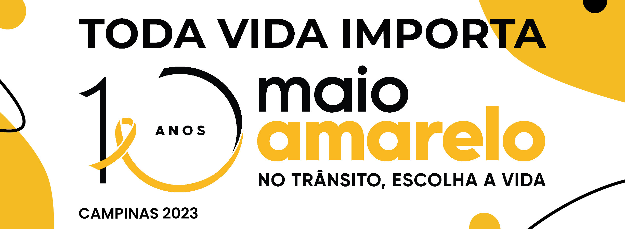 Maio Amarelo Campinas 2023