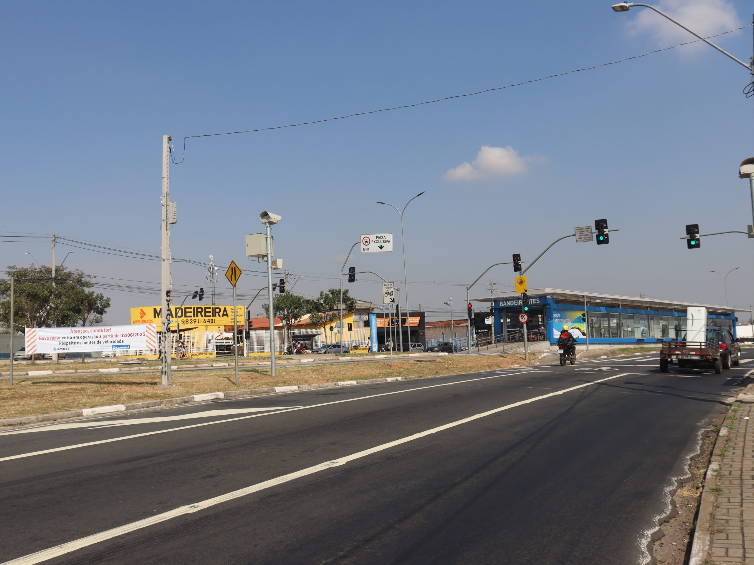 Travessias mais seguras: av. JBD x Estação BRT Bandeirantes terá fiscalização eletrônica