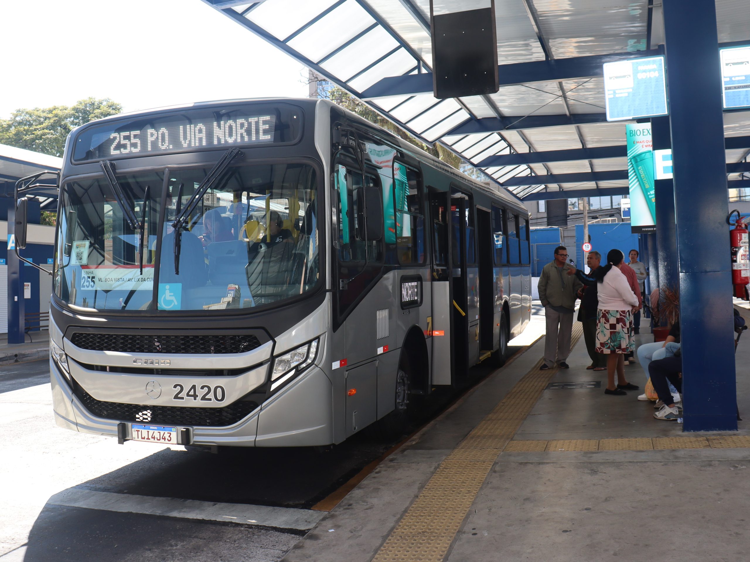 60 novos ônibus já operam: foram 110 incorporados neste ano