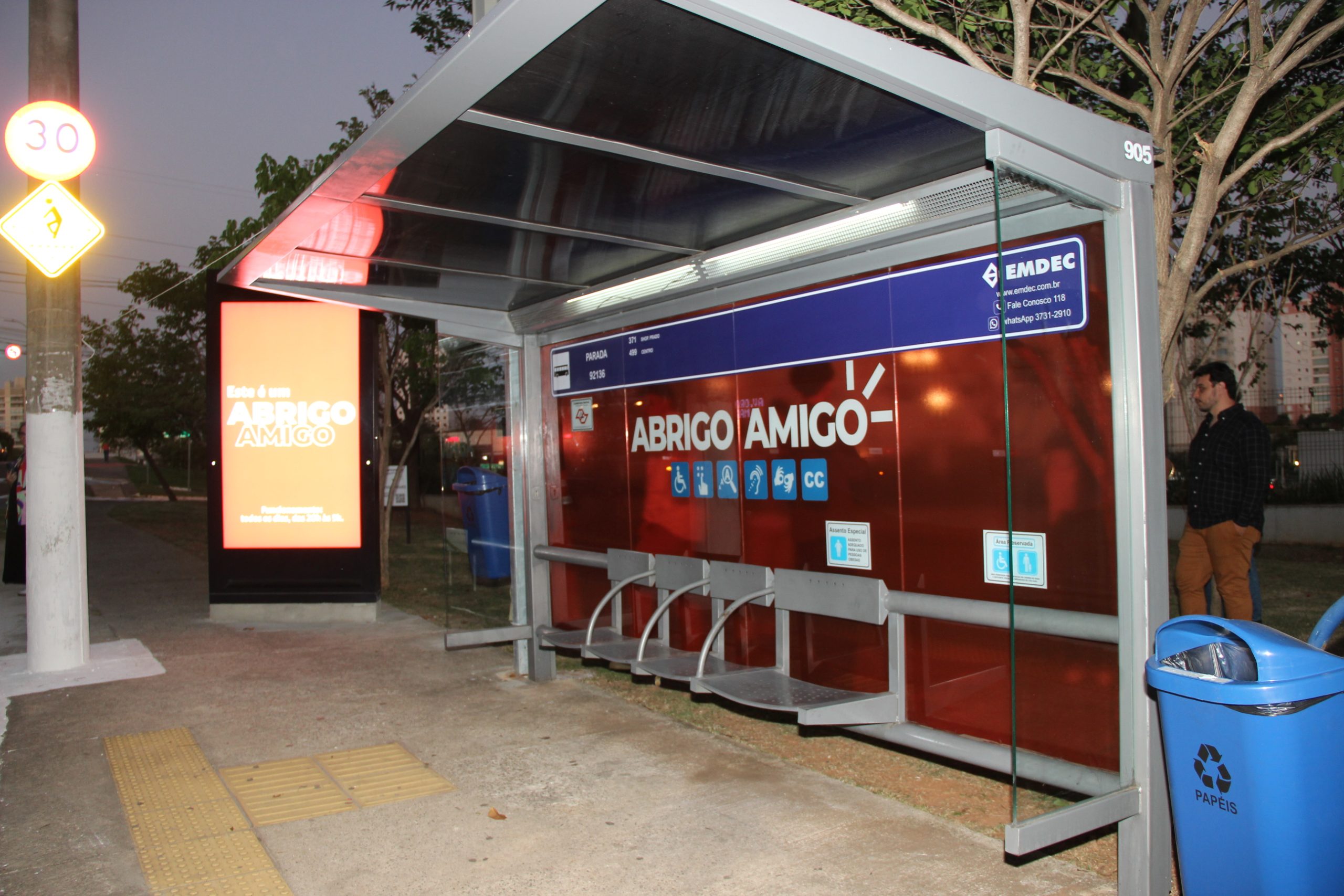 Abrigo Amigo: 48 dos 50 pontos previstos estão ativos