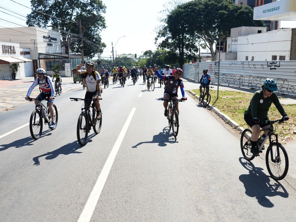 Pedal do Maio Amarelo: 12 km do Taquaral à Estação Anhumas