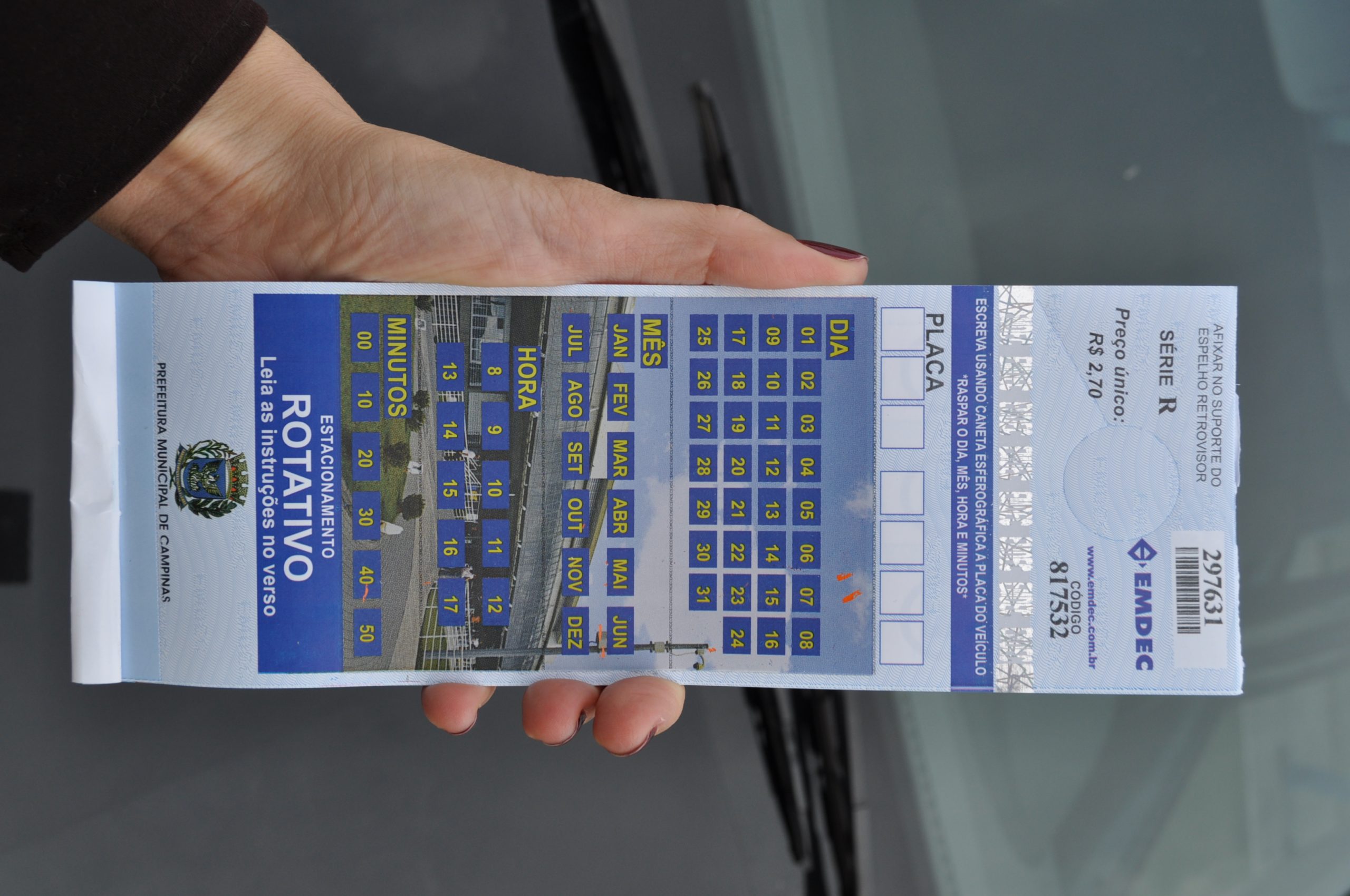 Zona Azul terá novo valor a partir de 27 de maio