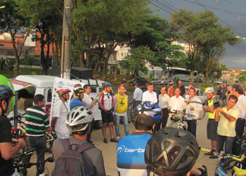 Bicicletada comemora dois anos de Ciclofaixa de Lazer do Centro