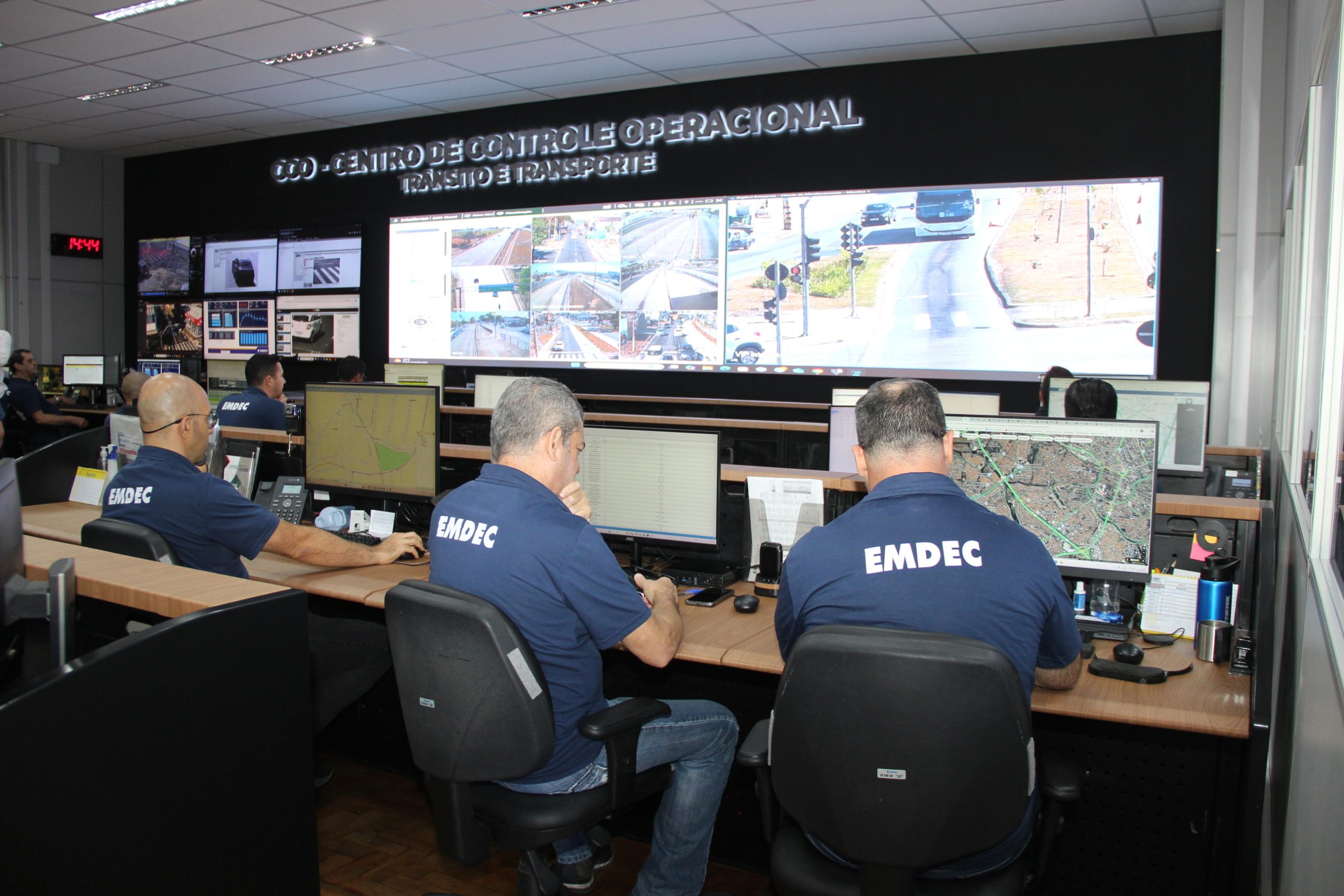 Atuação dos agentes durante sinistros é garantida por meio do acionamento do CCO da Emdec