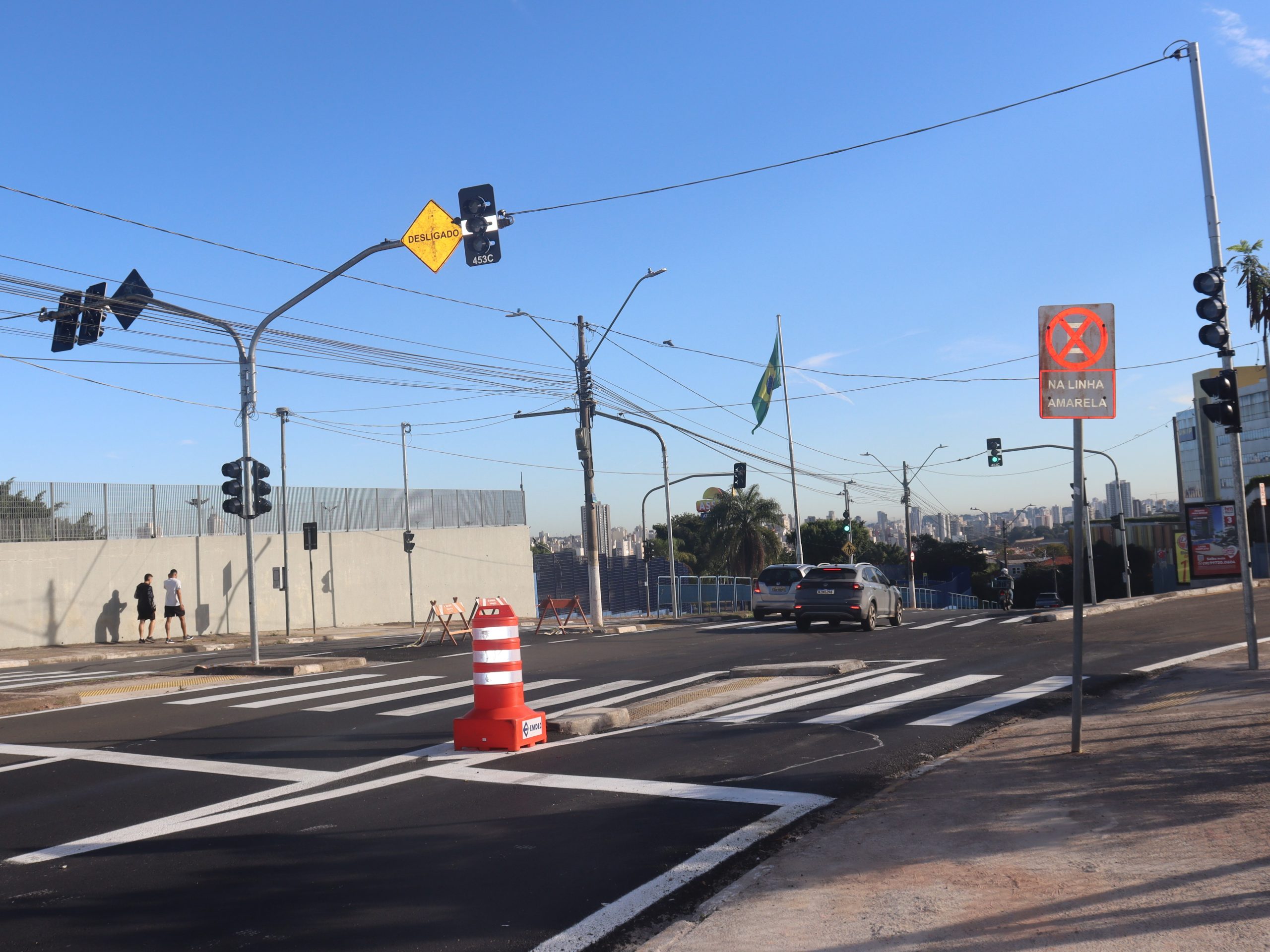 Reconfiguração semafórica garante mais segurança no acesso ao campus da Unip