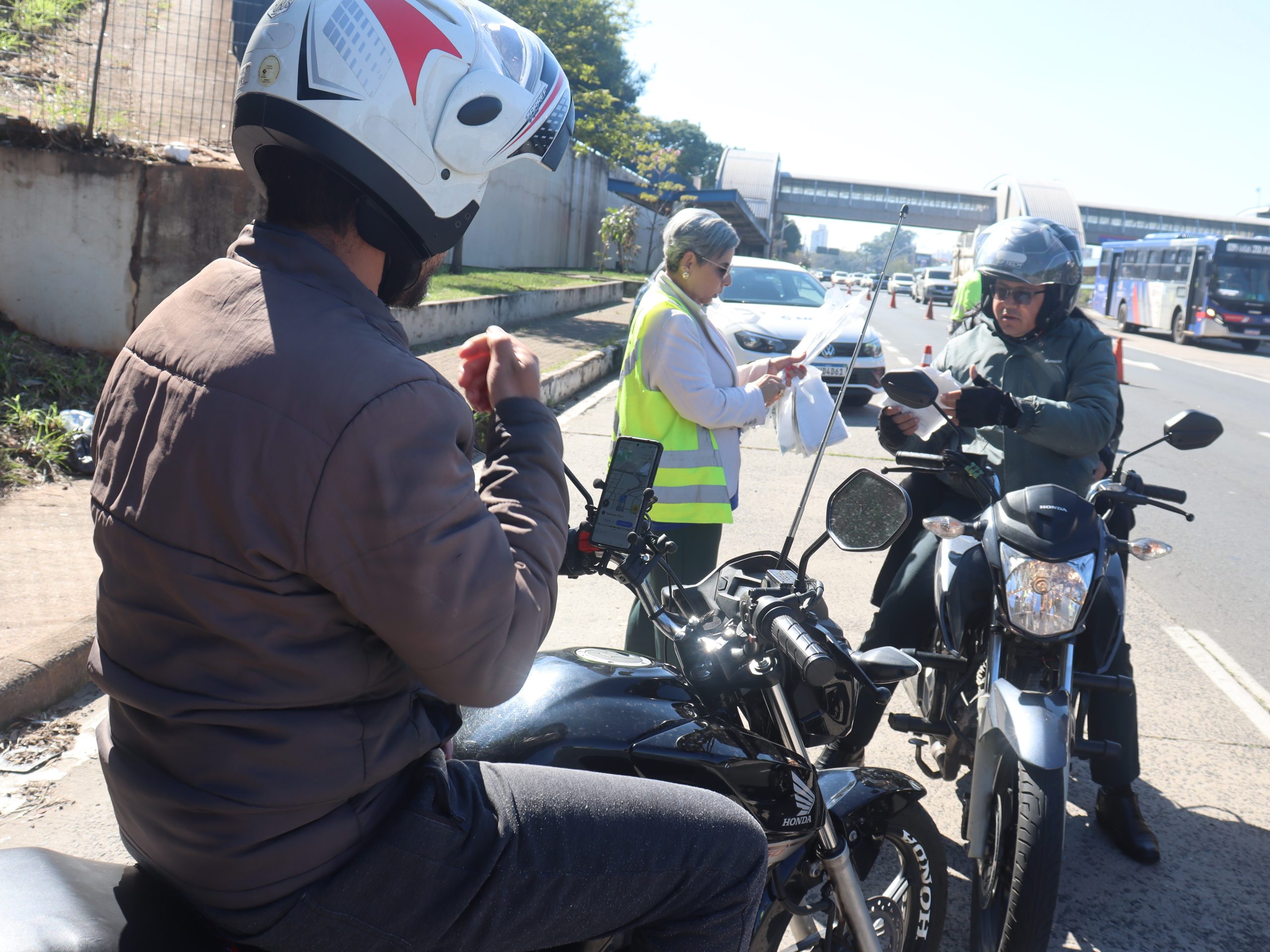 Emdec abre Semana do Motociclista com blitz educativa e ações voltadas à segurança viária